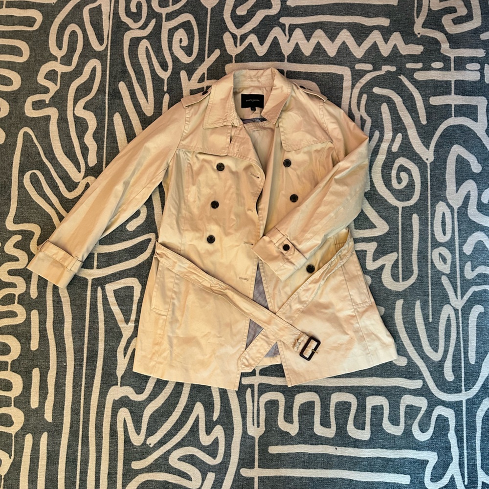 Banana Republic Large Tan Trench Coat
